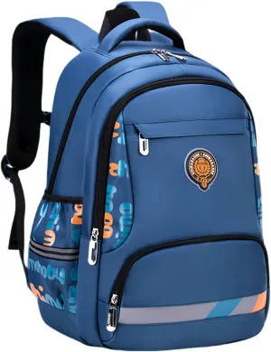 Boys Backpack, Kids Backpack for Boys, Elementary Students School Bag for Teens Boys Cool Bookbag Travel Bag, Small, Blue-s