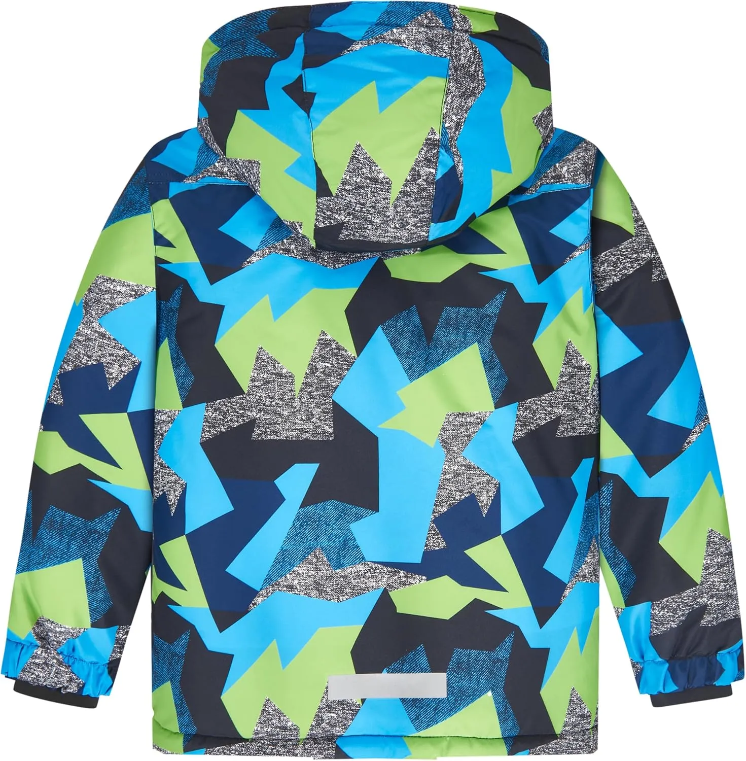 Boys Waterproof Ski Jacket Warm Winter Fleece Snow Coat Kids Outdoor Hooded Snowboard Jacket