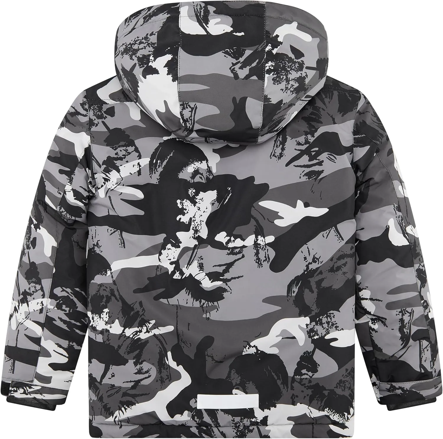 Boys Waterproof Ski Jacket Warm Winter Fleece Snow Coat Kids Outdoor Hooded Snowboard Jacket