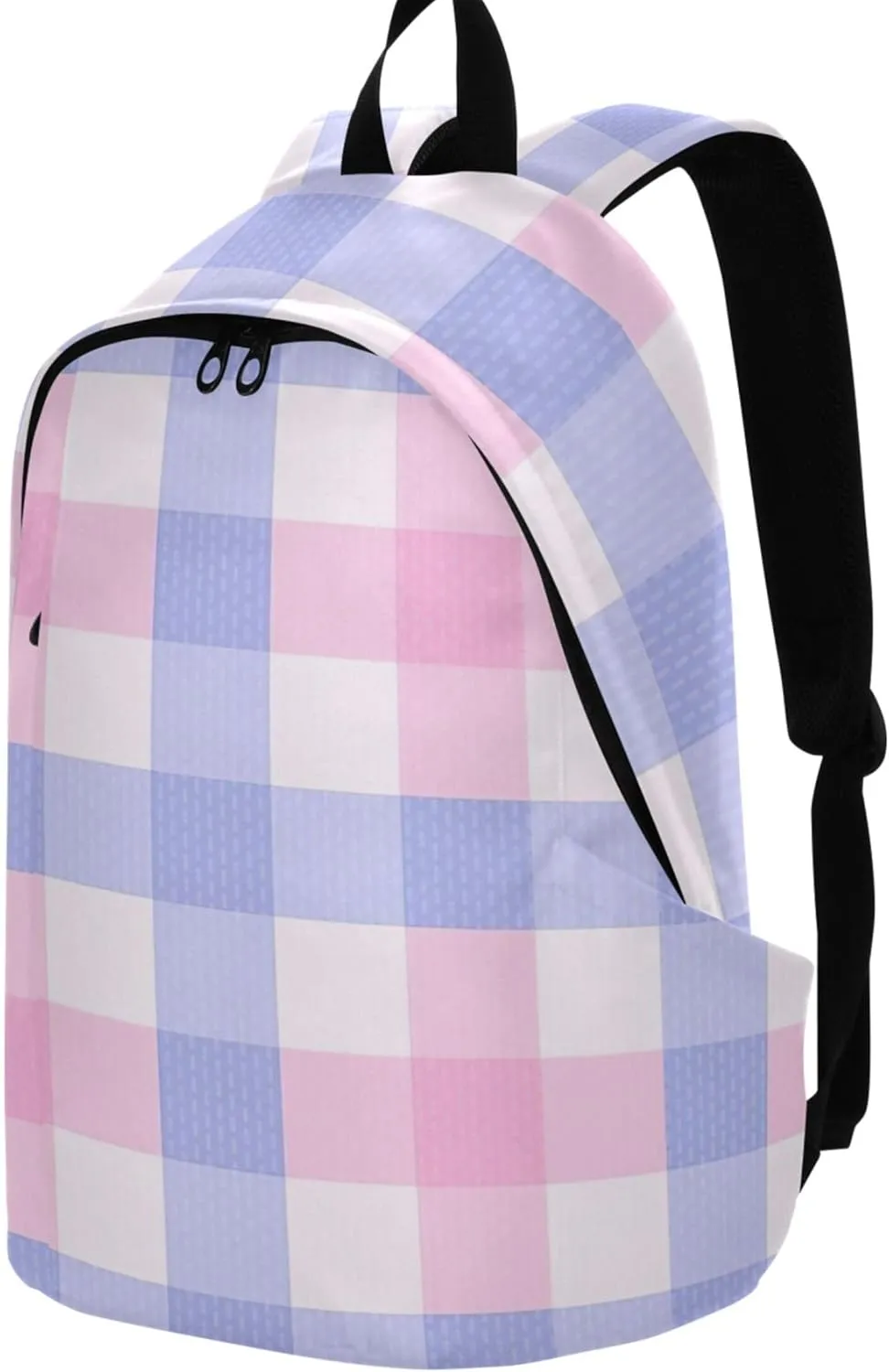 Bright Casual Daypack Backpacks for Woman Cute Pink Blue Fashion Casual Cool Bookbag for Teen Girls