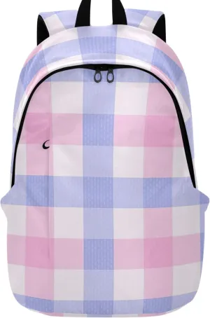 Bright Casual Daypack Backpacks for Woman Cute Pink Blue Fashion Casual Cool Bookbag for Teen Girls