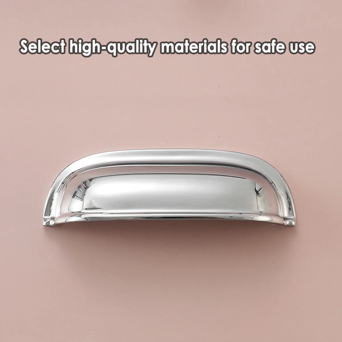 Brushed Brass and Silver Flush Pull Handles | Copper Cabinet Pulls Silver