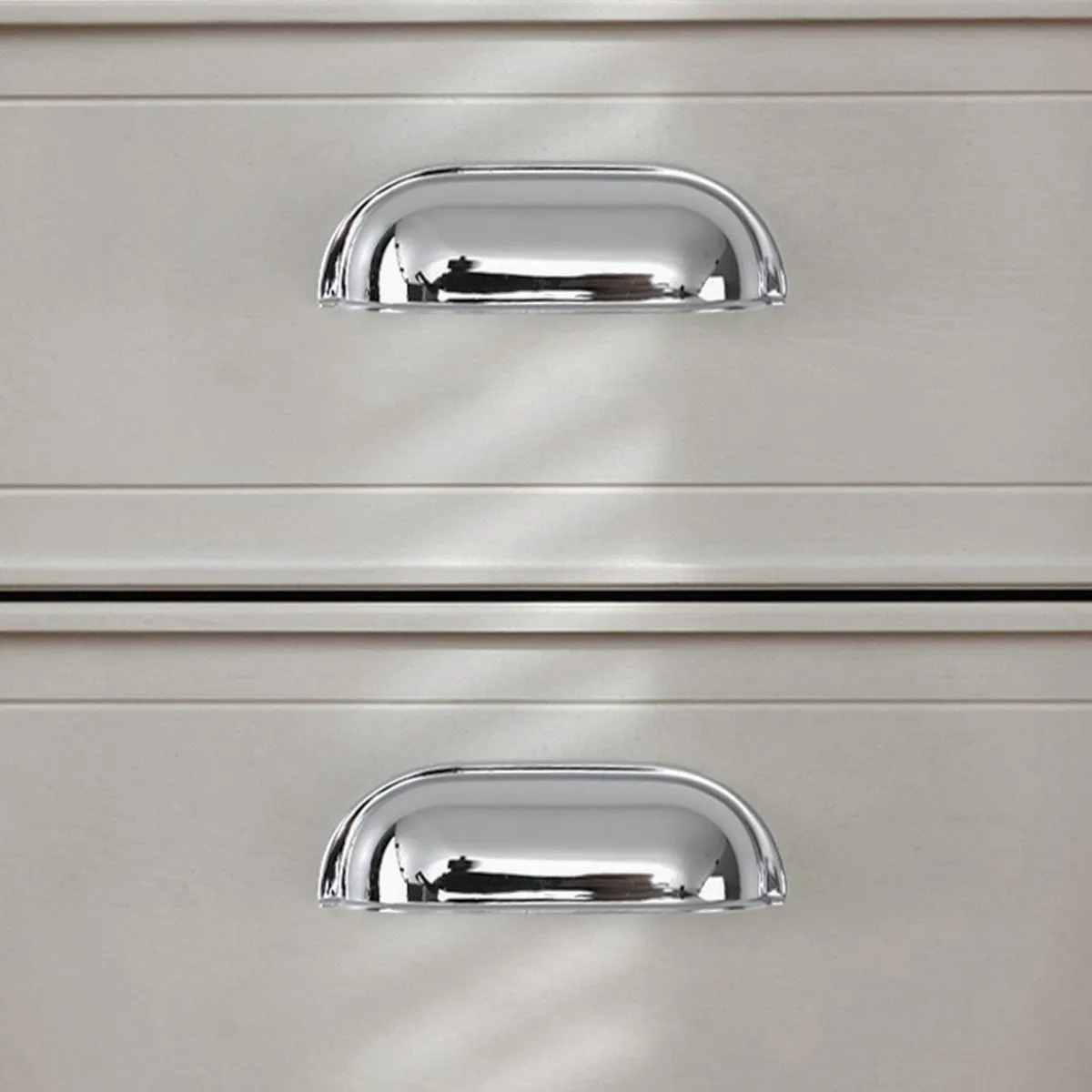 Brushed Brass and Silver Flush Pull Handles | Copper Cabinet Pulls