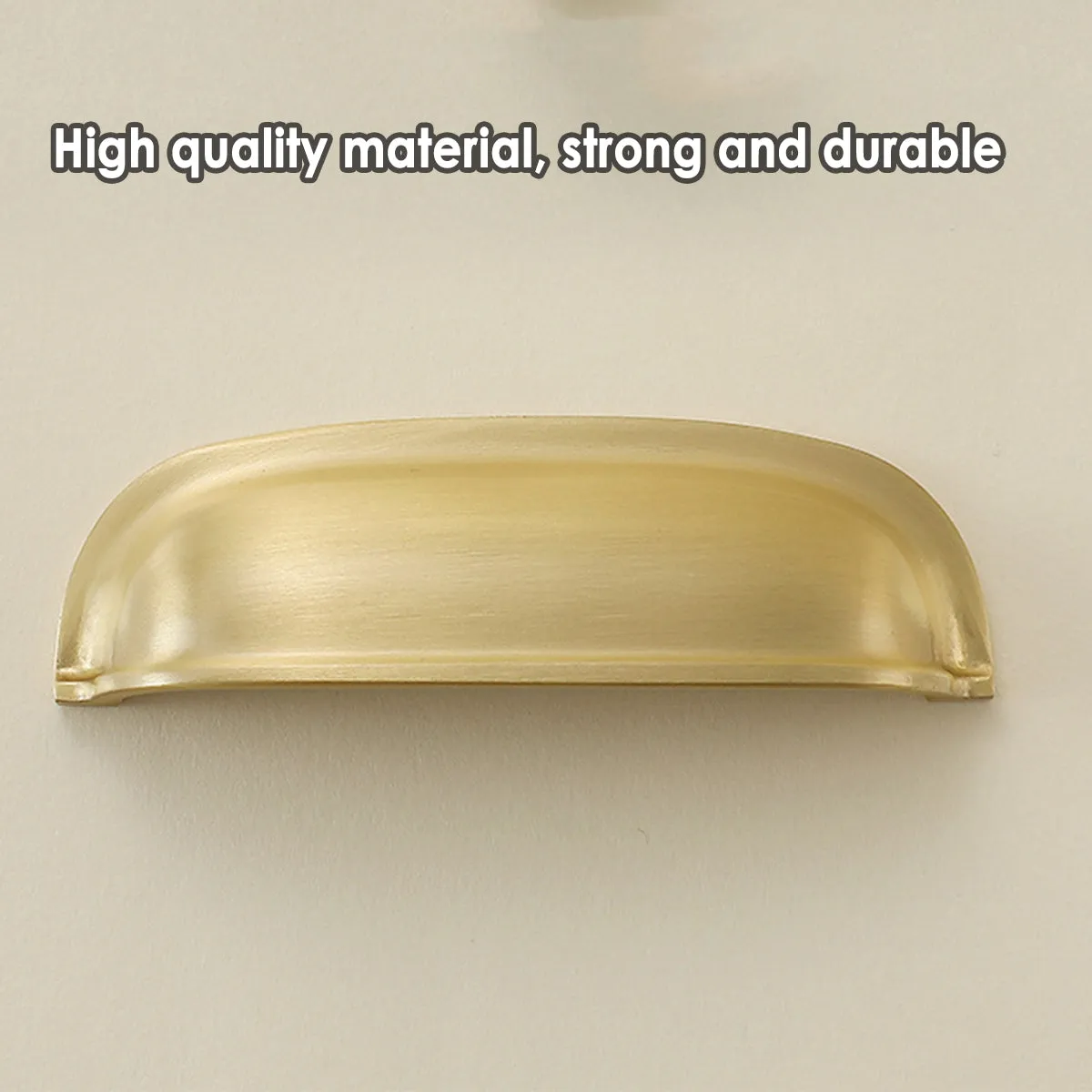 Brushed Brass and Silver Flush Pull Handles | Copper Cabinet Pulls