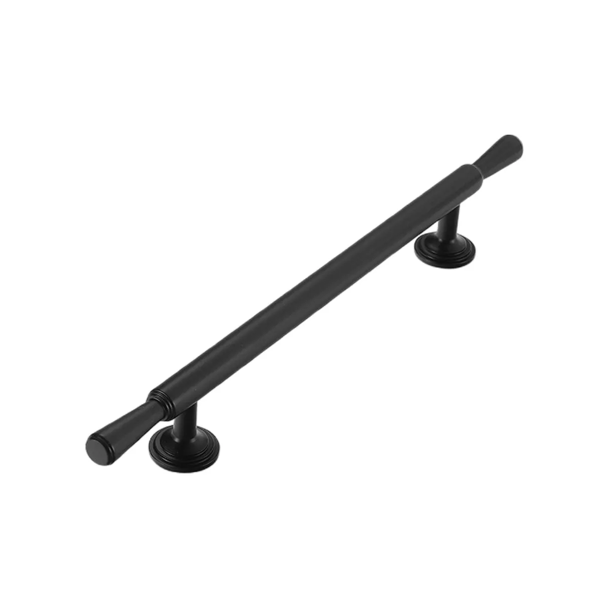 Brushed Brass Cabinet Handles for Kitchen and Cabinet Doors Black
