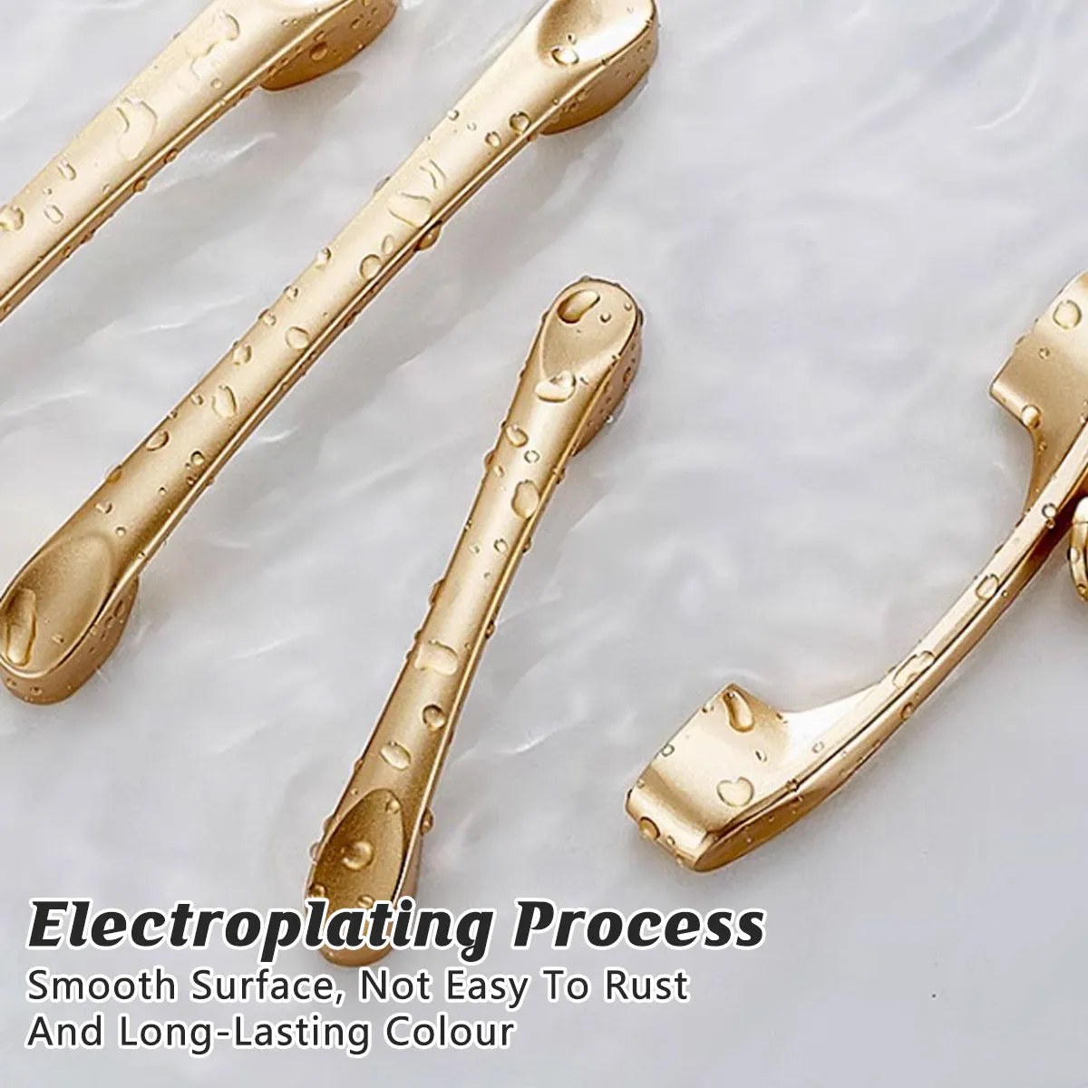 Brushed Brass Cabinet Handles-Pull Handles