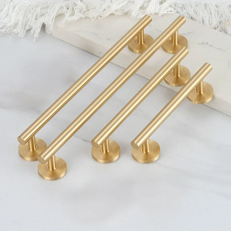 Brushed Brass Cabinet Handles
