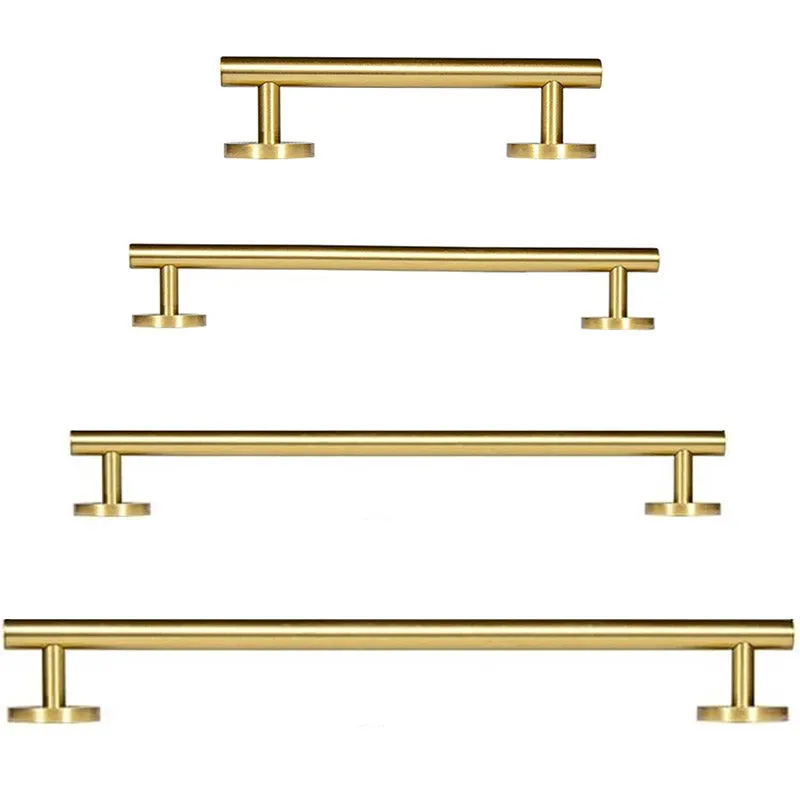 Brushed Brass Cabinet Handles