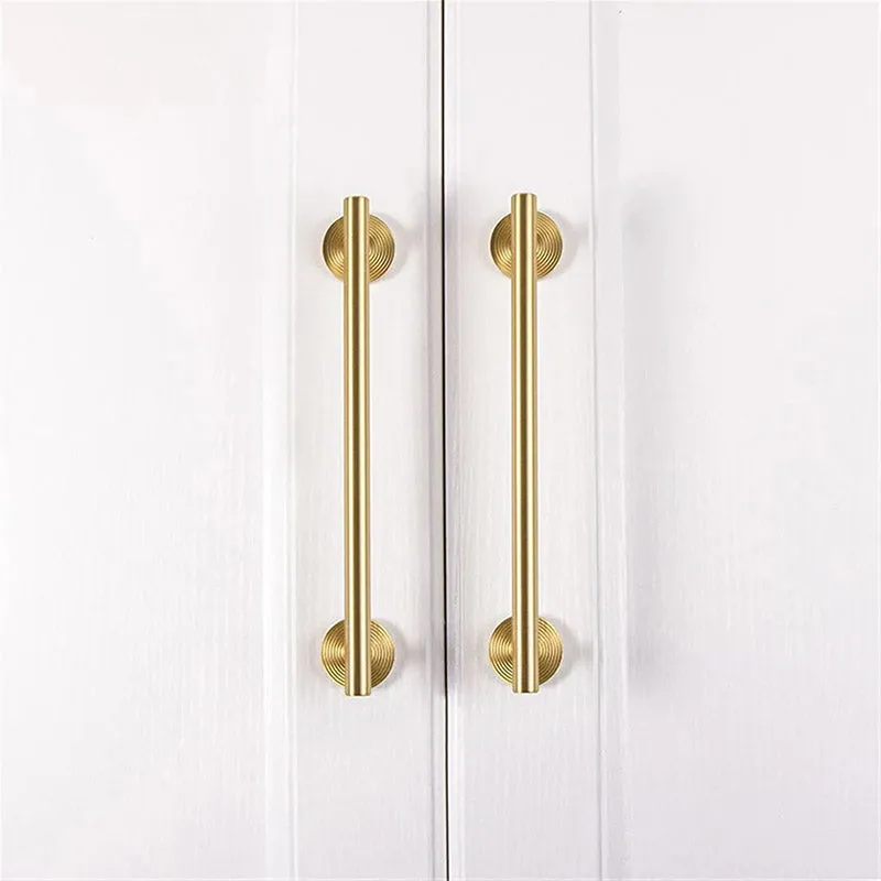 Brushed Brass Cabinet Handles