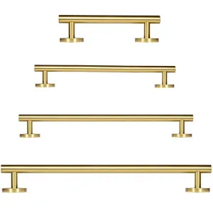 Brushed Brass Cabinet Handles