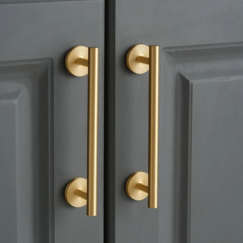 Brushed Brass Cabinet Handles