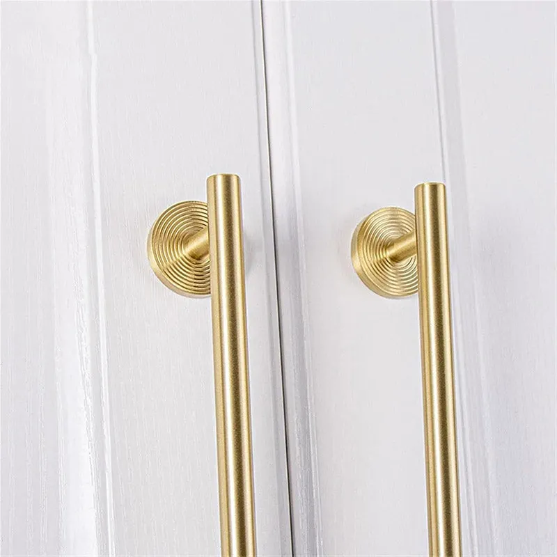 Brushed Brass Cabinet Handles