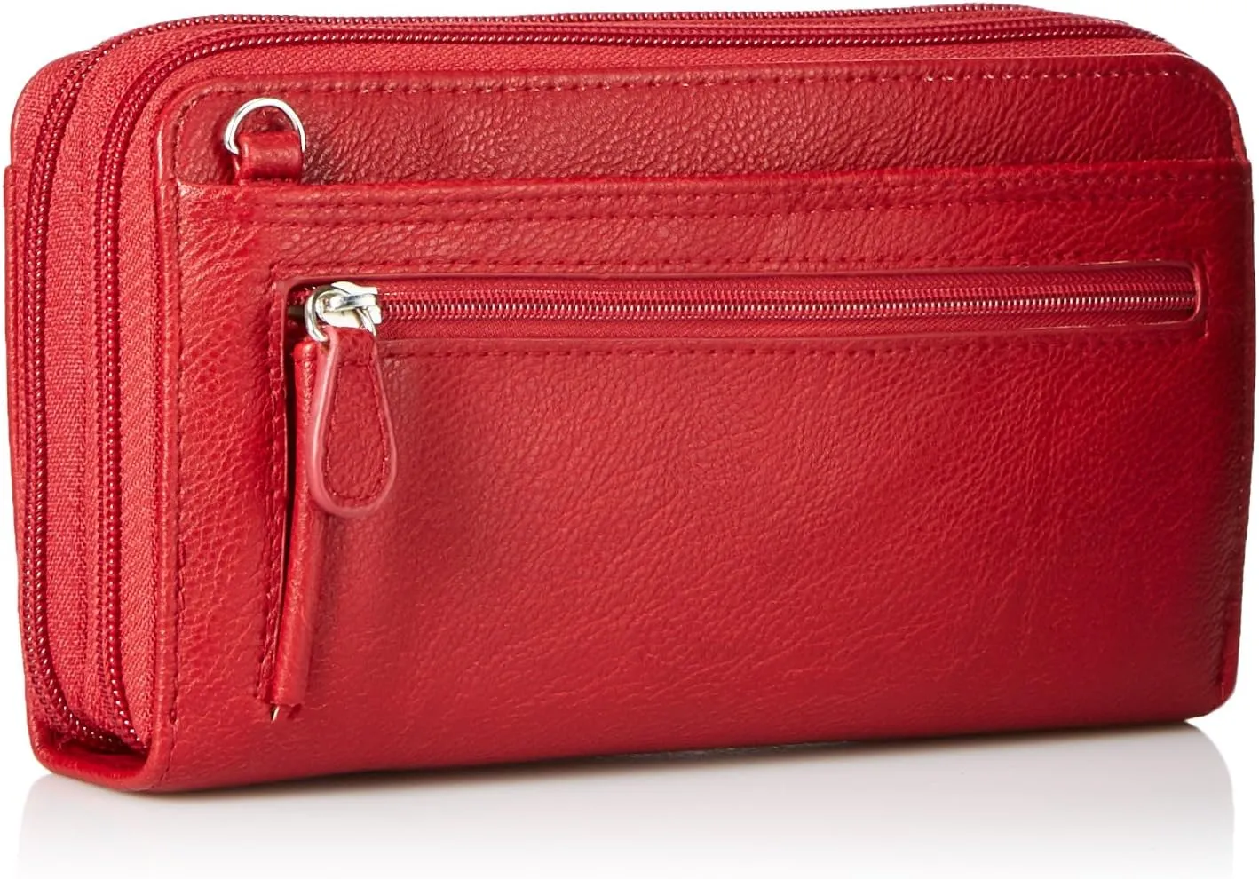 Buxton the Ultimate Double Zip Organizer (Clip Color May Vary)