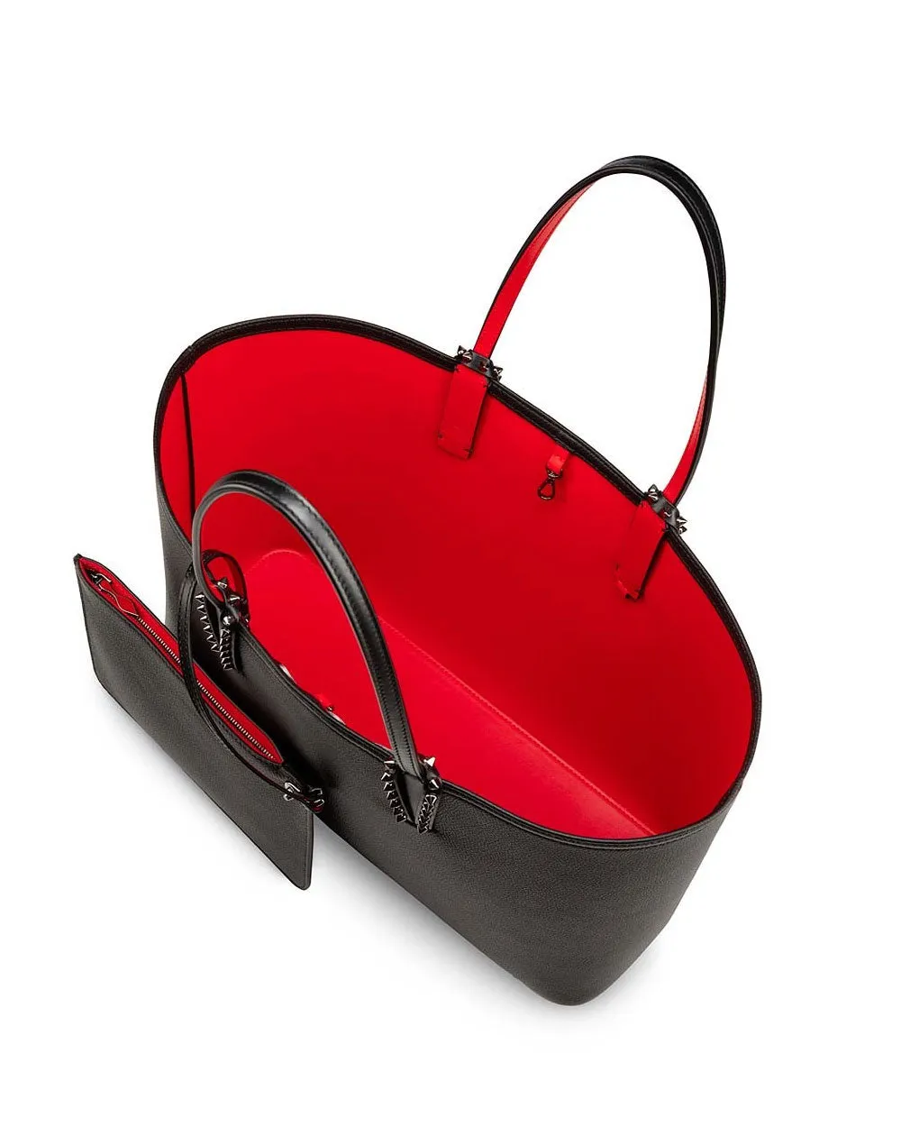 Cabata Calf Tote in Black