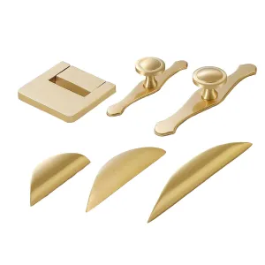 Cabinet Door Handles Pure Copper Pull Drawer  Handle