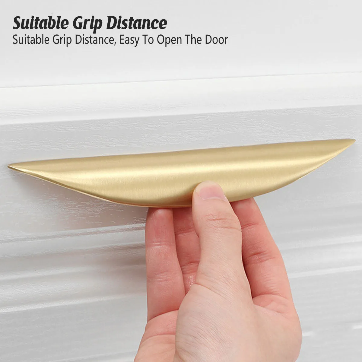 Cabinet Door Handles Pure Copper Pull Drawer  Handle