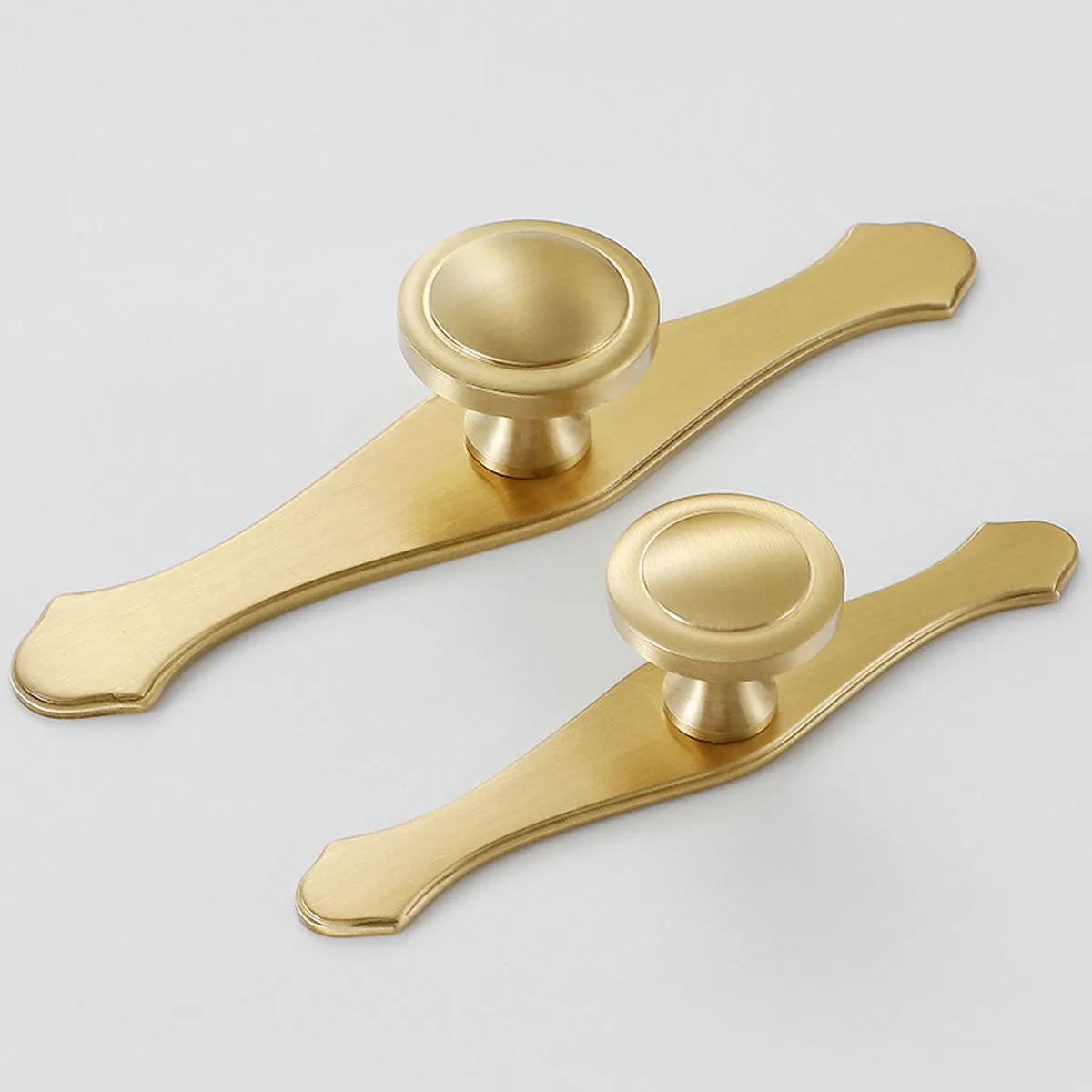 Cabinet Door Handles Pure Copper Pull Drawer  Handle