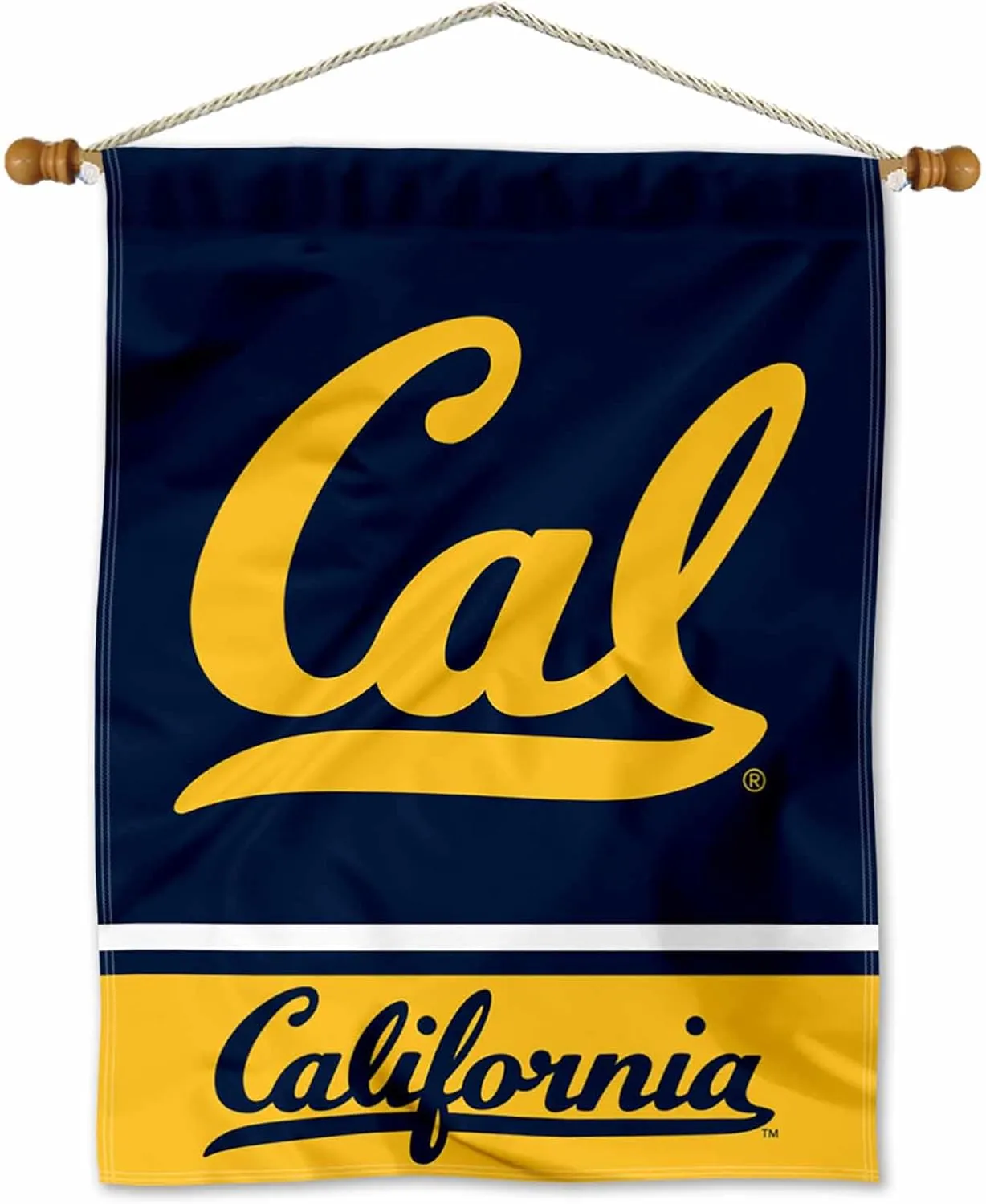 Cal Berkeley Golden Bears Banner with Hanging Pole