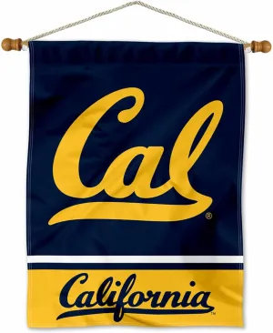 Cal Berkeley Golden Bears Banner with Hanging Pole
