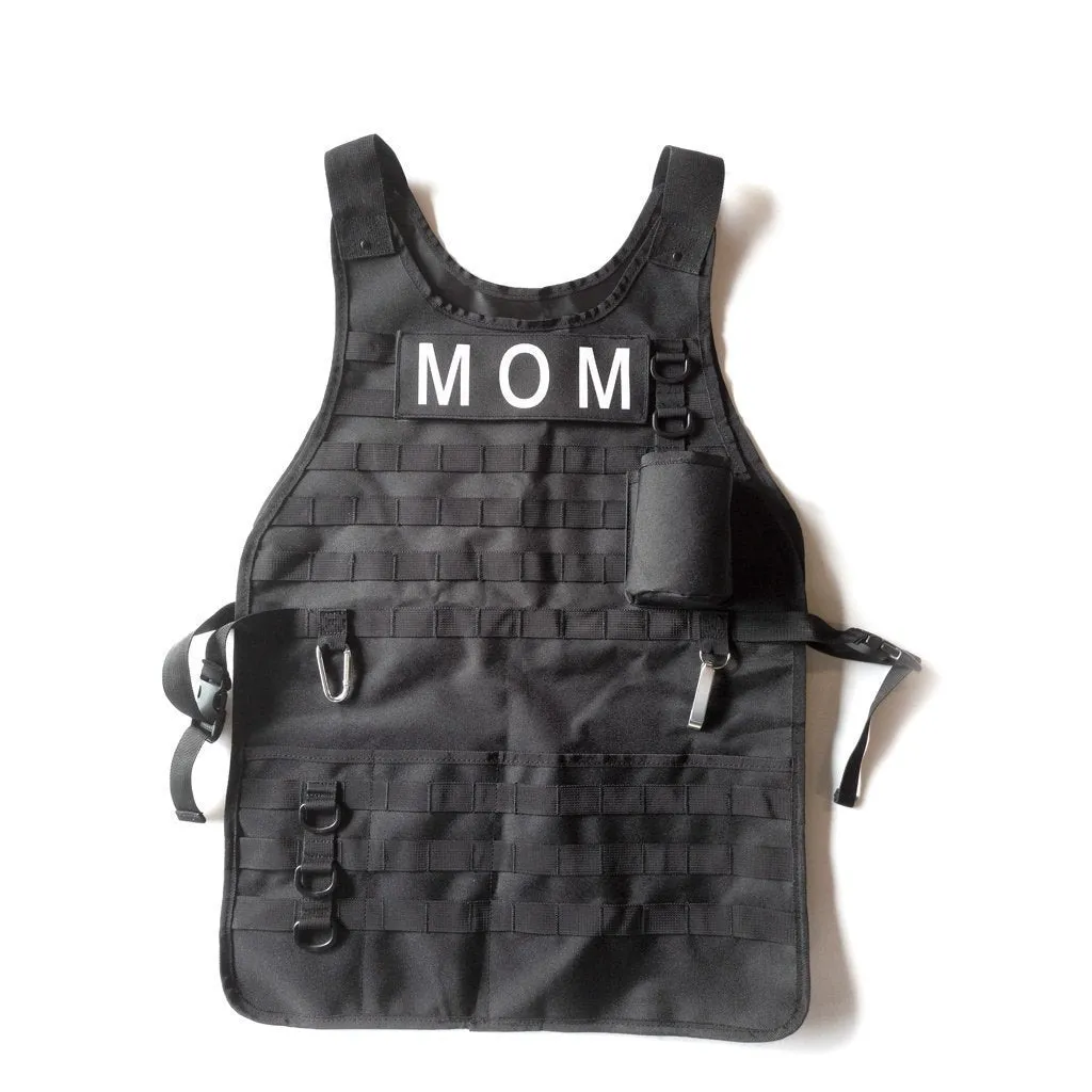 Caliber Gourmet Tactical BBQ Apron With Carabiner and Bottle Opener