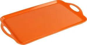 Calypso Basics by Reston Lloyd Melamine Rectangular Serving/Ottoman Tray with Handles