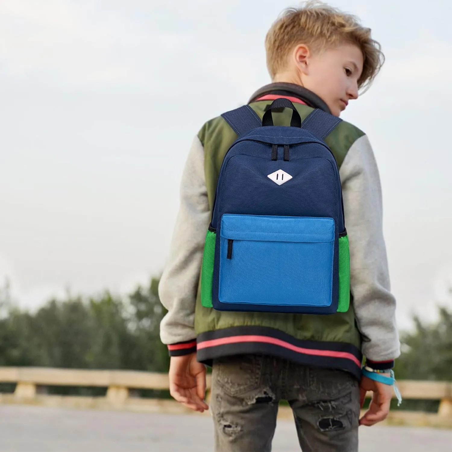CAMTOP Backpack for Girls Boys Kids School Backpack with Lunch Box Preschool Kindergarten BookBag Set
