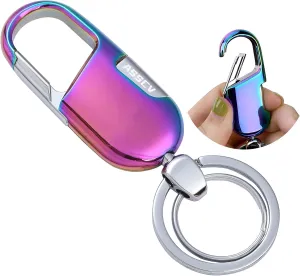 Car Keys Keychain, Heavy Duty Keychains,Car Key Fob Accessory For Men and Women,With Elegant Metal Box