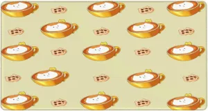Cartoon Cat Coffee Non-Slip Desk Pad,Mouse Pad,Waterproof PVC Desk Table Protector, Easy Clean Laptop Desk Writing Mat for Office Work/Home/Decor
