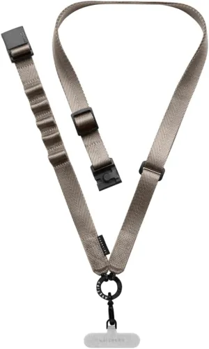 CASETiFY Utility Crossbody Strap - Black/Deep Purple/Taupe/Military Green/Dusty Rose/Classic Blue
