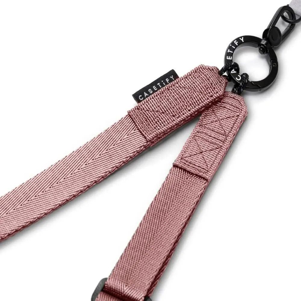 CASETiFY Utility Crossbody Strap - Black/Deep Purple/Taupe/Military Green/Dusty Rose/Classic Blue