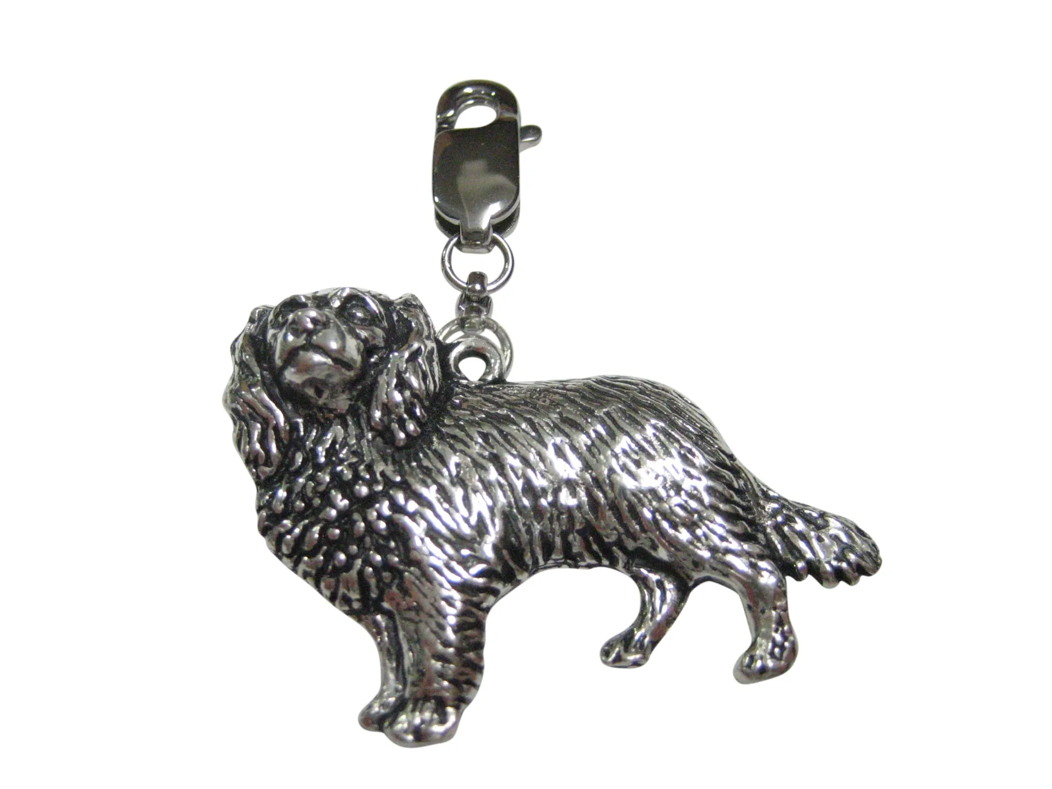 Cavalier King Charles Spaniel Dog Pendant Zipper Pull Charm