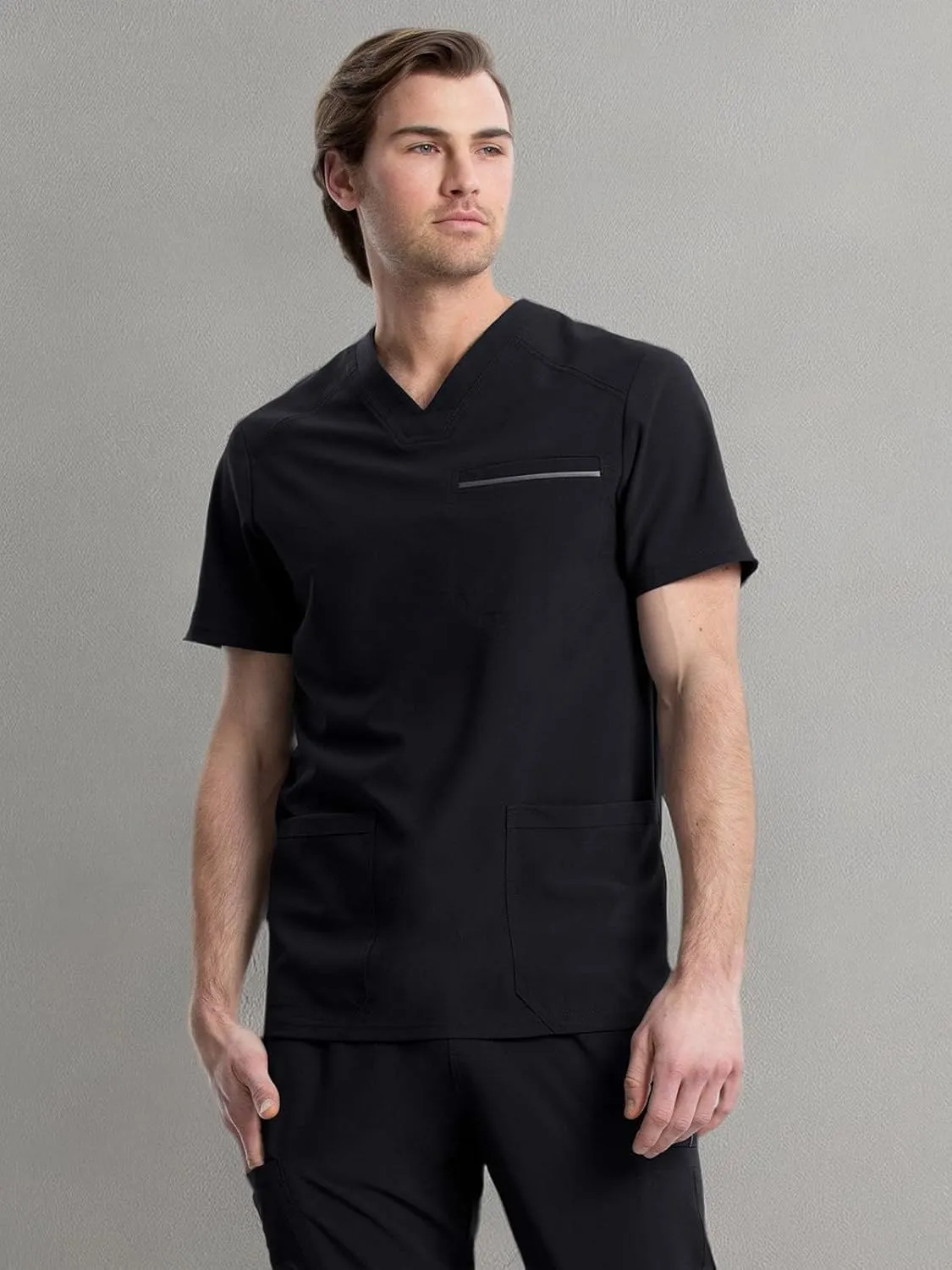Cherokee iFlex Men Scrubs Top V-Neck CK661