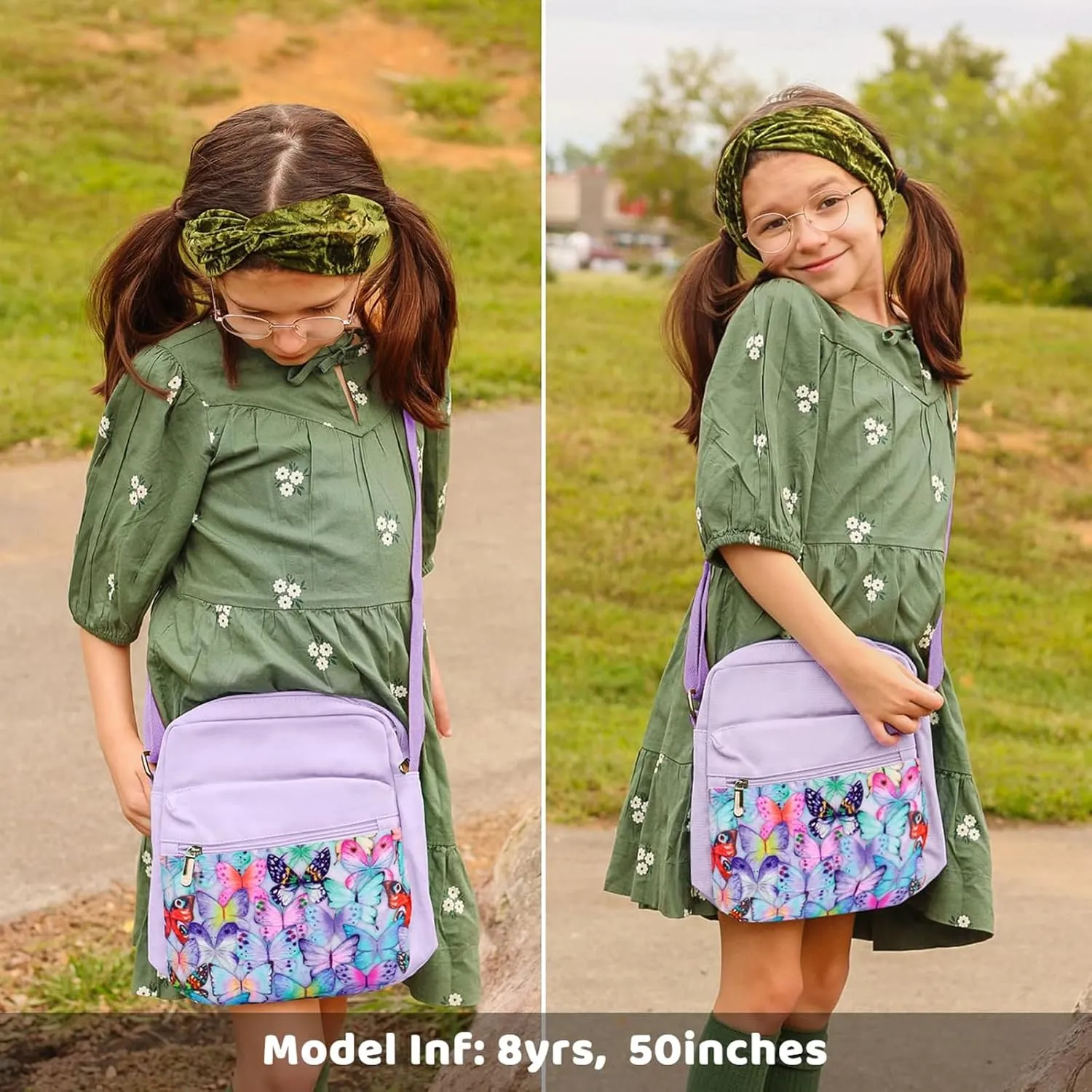 Choco Mocha Girls Crossbody Purses for Kids 6-8 8-10