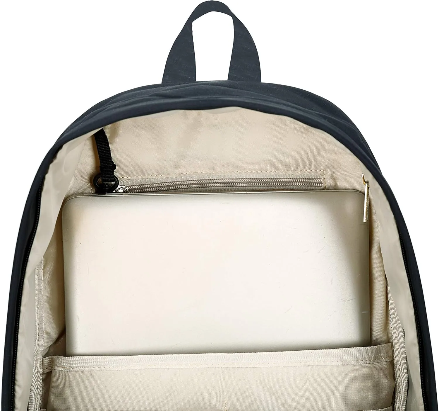 Classic Backpack for Women Stylish School Backpack for Teen Girl Black with Chain