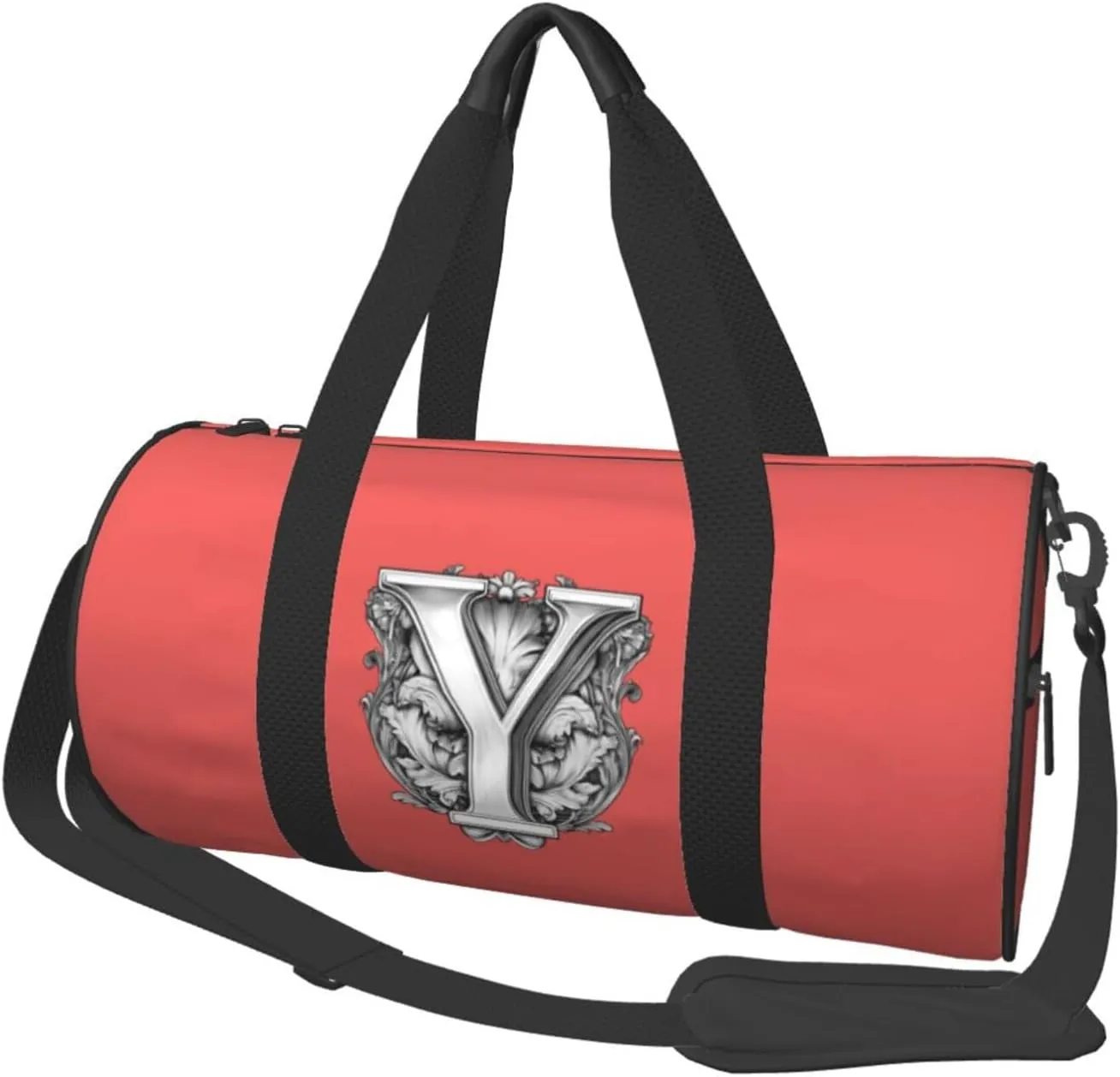 Classic Monogram Letter Y Duffel Bag Gym Bag Travel Sports Tote Large Foldable Beach Swim Yoga8