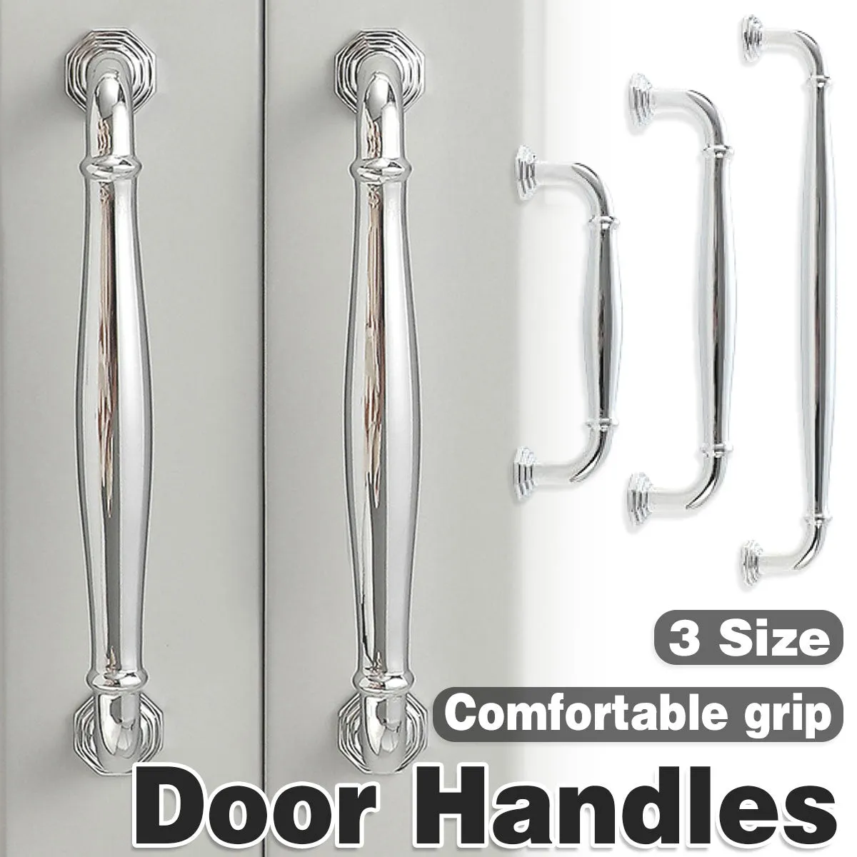 Classic Polished Brass Cabinet Pull Handles