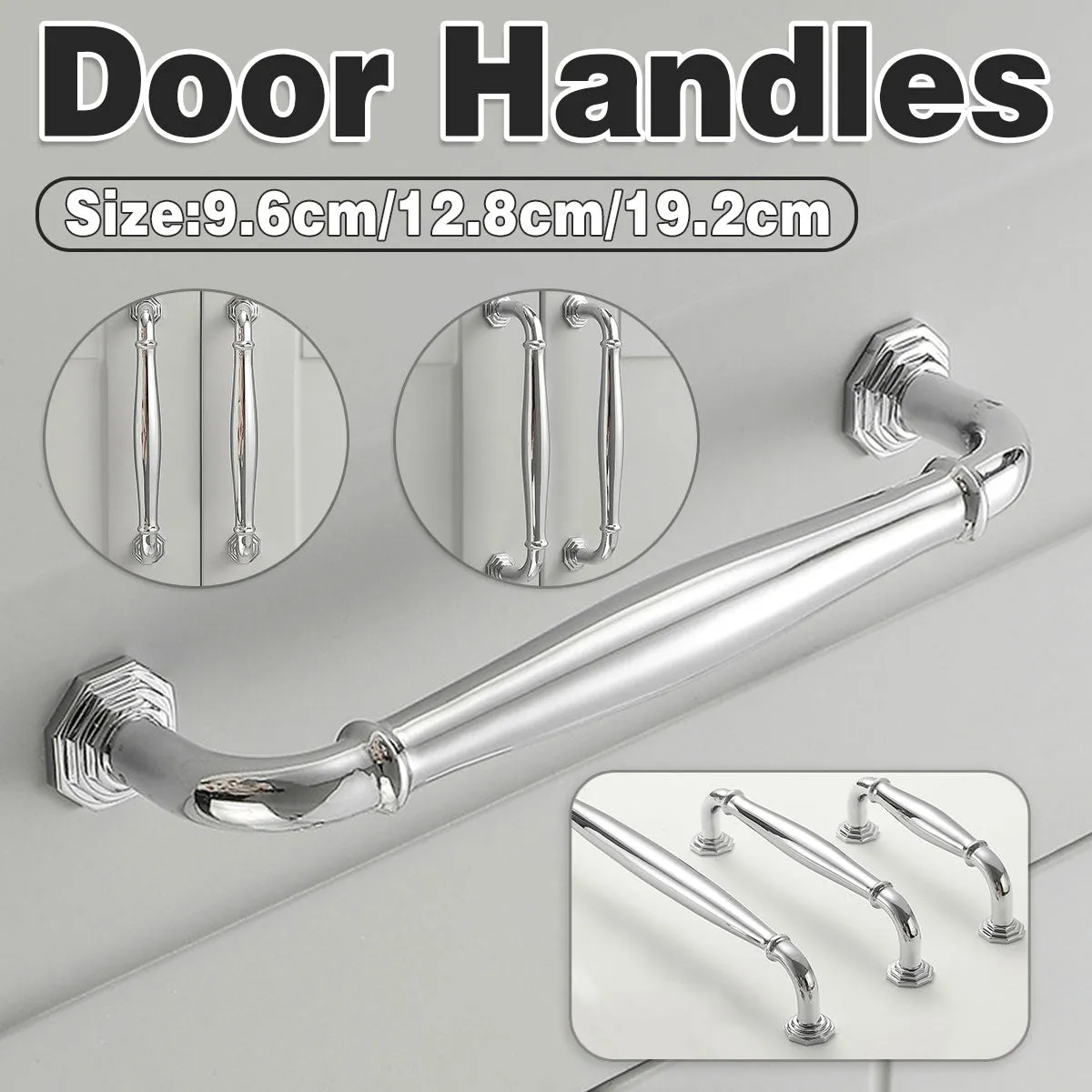 Classic Polished Brass Cabinet Pull Handles