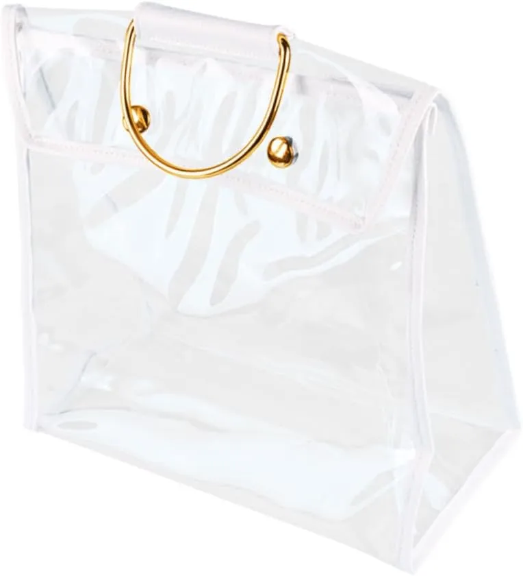 Clear Handbag Protector Organizer Durable Transparent Bag Holder with Hook for Fashionable Storage Protection of Accessories Any Environment