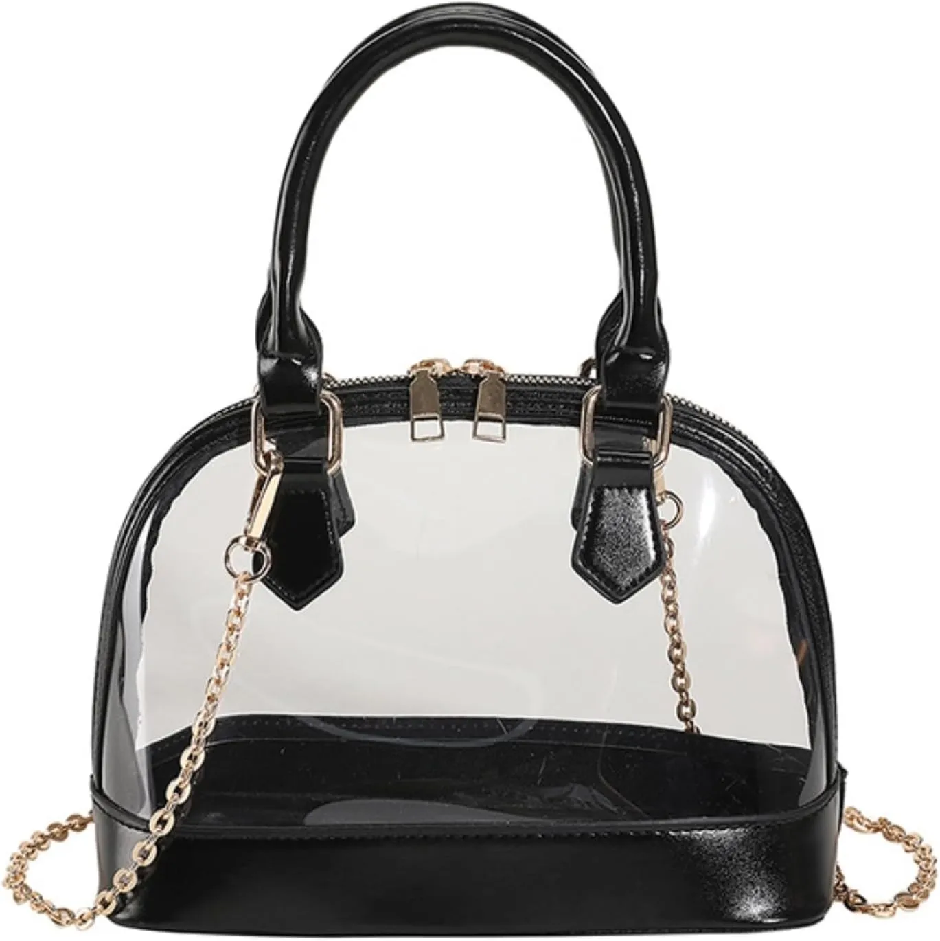 Clear Purse Stadium Approved Clear Crossbody Bag Shoulder Bag Women Handbag Purses Concerts Sports Events Festivals