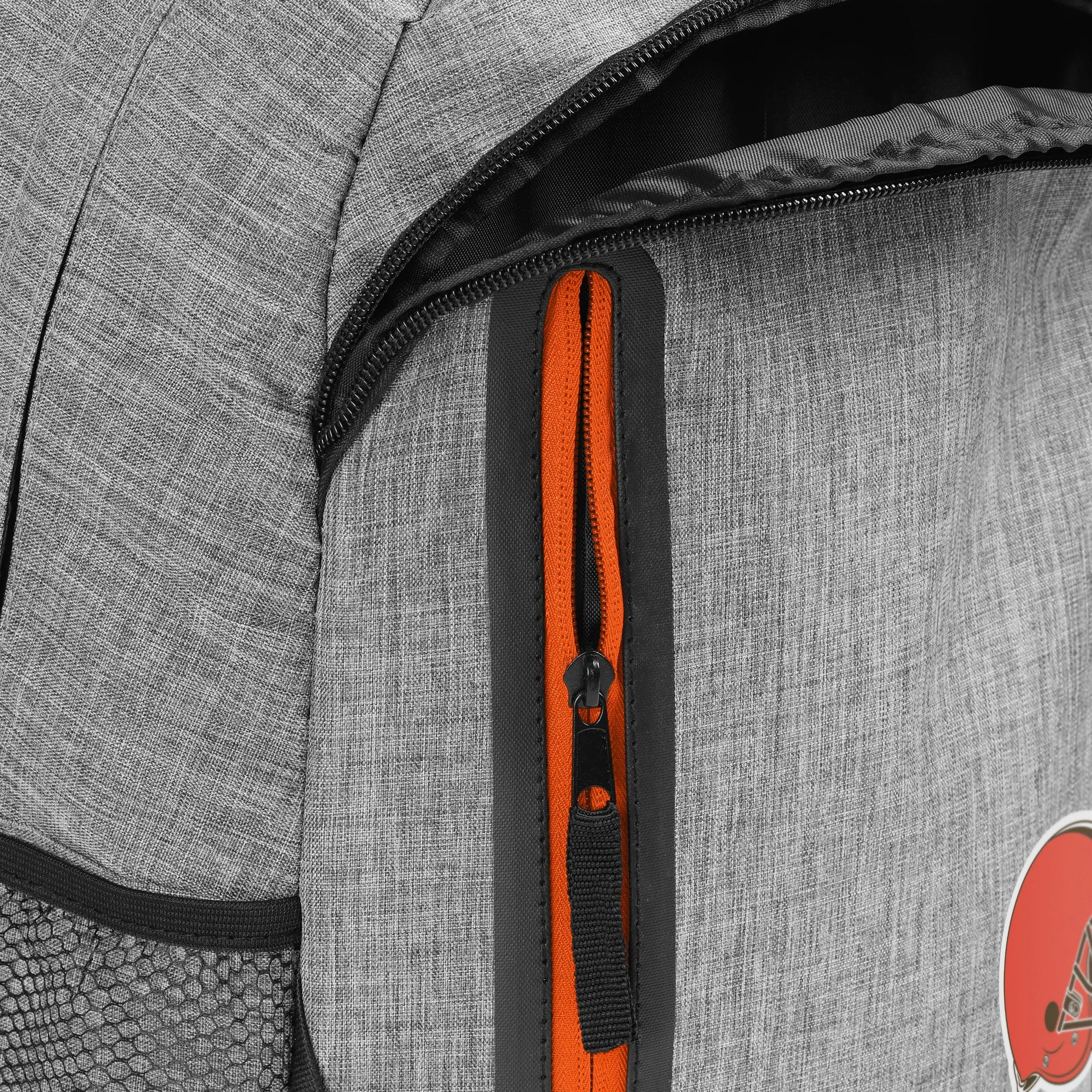 Cleveland Browns Heather Grey Bold Color Backpack
