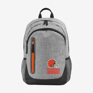 Cleveland Browns Heather Grey Bold Color Backpack