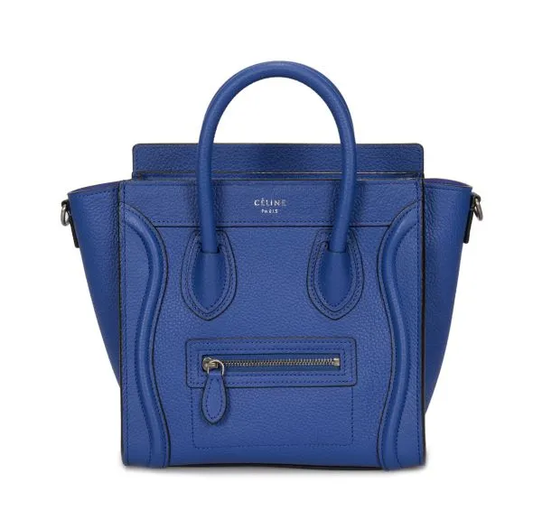 CÉLINE DRUMMED CALFSKIN  NANO BAG