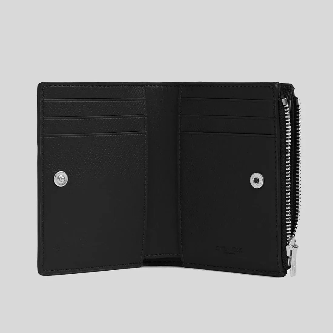COACH Billfold Wallet Silver/Black RS-CR983