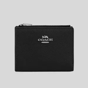 COACH Billfold Wallet Silver/Black RS-CR983
