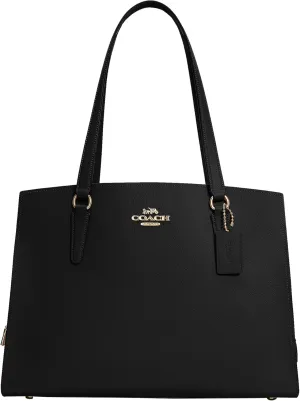 COACH Tatum Carryall 40, Black True Red