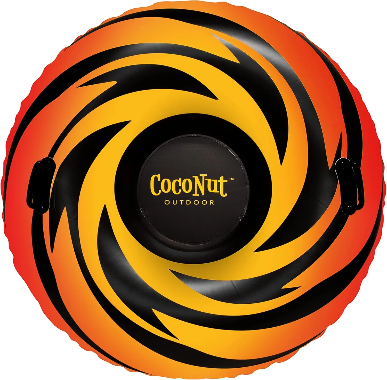 CocoNut Outdoor- 48” Inflatable Snow Rings - Heavy Duty Snow Sleds with Sturdy Handles for Kids, Teens and Adults-Cold Resistant Toboggan -Lightweight Tubes for Boys and Girls