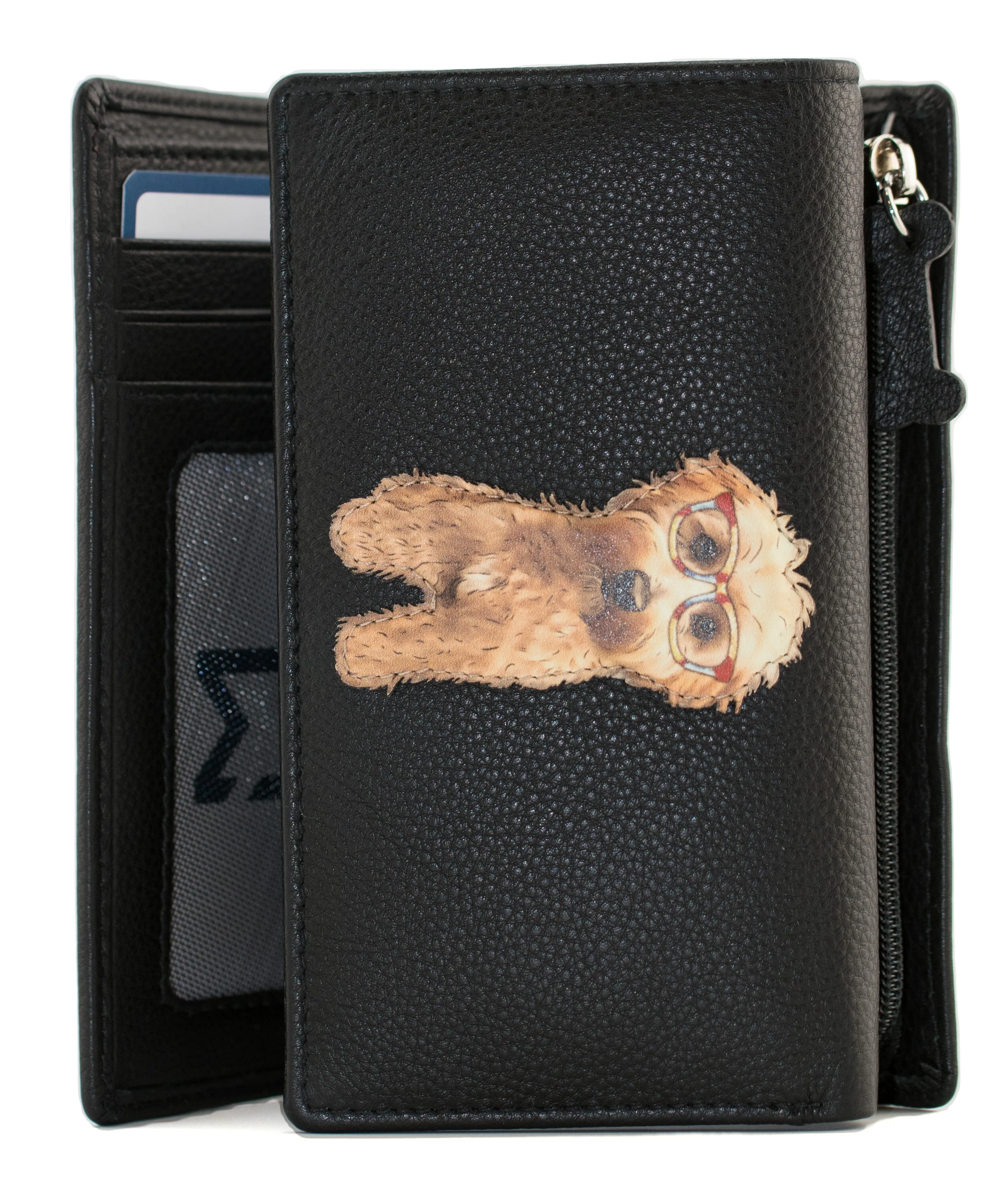 Coco's Glasses Large Tri Fold Purse - 3667 12