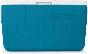 Coleman Chiller 48qt Insulated Portable Cooler with Ice Retention & Heavy-Duty Handles, Made in USA