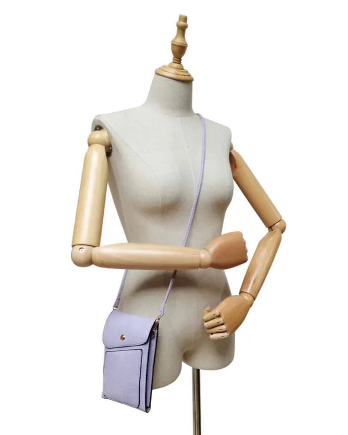 Concert Front Pocket Mini Bag - Light Purple