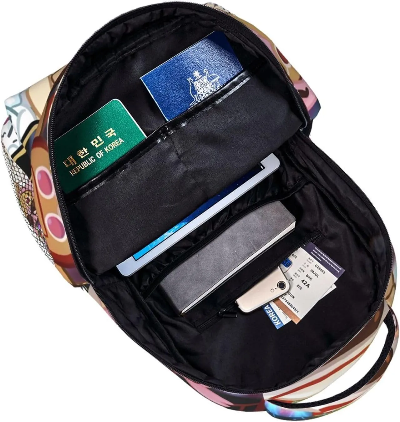 Cookie Run Kingdom Shadow Milk Cookie Fashion Backpack, Travel, School, Computer Bag